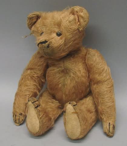 Appraisal: Early th C American mohair bear Possibly an Ideal teddy