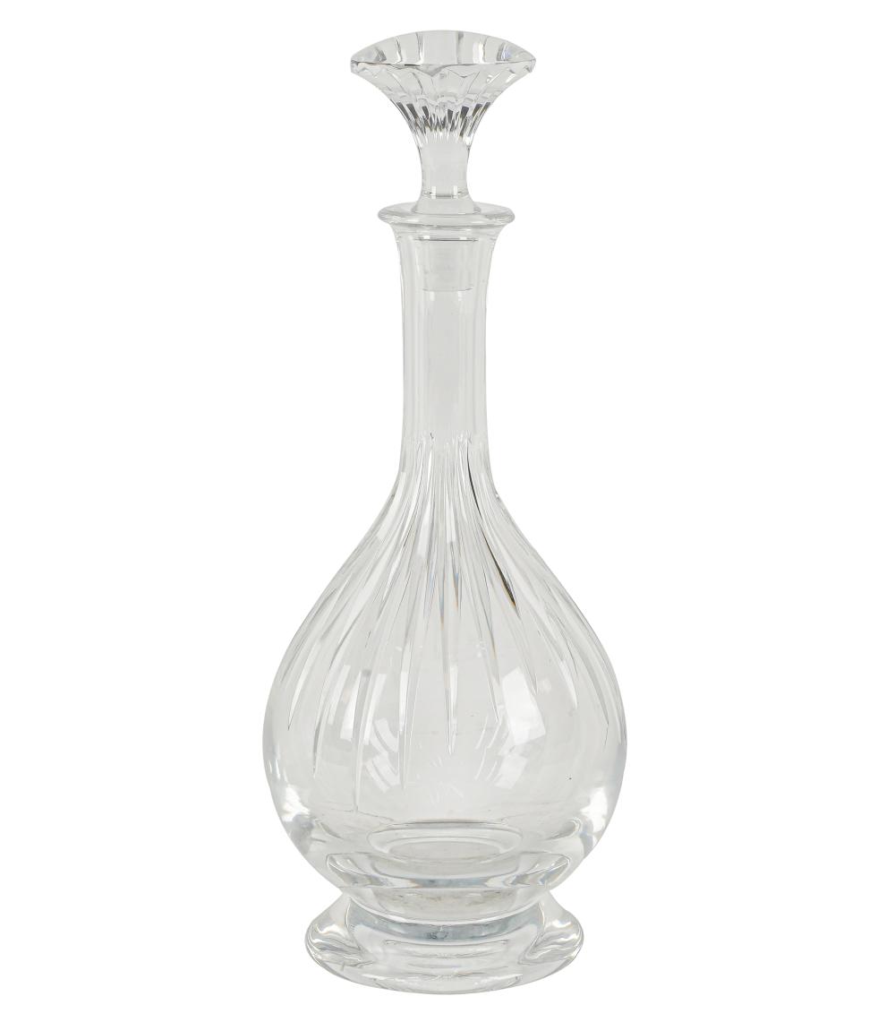 Appraisal: BACCARAT CRYSTAL DECANTERmarked Condition good no damages Provenance The Estate