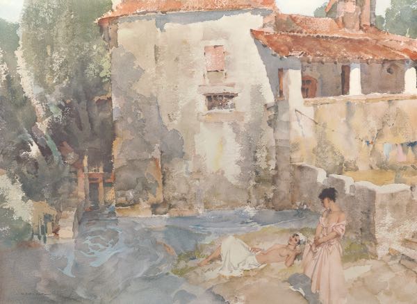 Appraisal: SIR WILLIAM RUSSELL FLINT BRITISH - x image size The