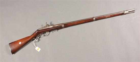 Appraisal: Harper's Ferry Hall Model rifle percussion conversion marked ''J H