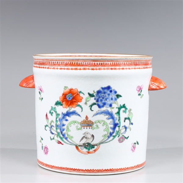 Appraisal: Chinese export style for the European market porcelain armorial ice