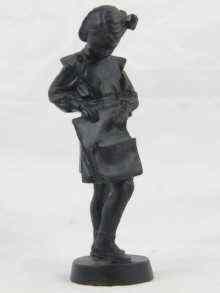 Appraisal: A Soviet Russian cast iron figure from Kasli of a