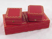 Appraisal: A mixed lot comprising three Cartier boxes