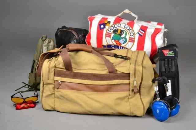 Appraisal: Group of Assorted Gun Accessoriesto include seven items large duffle