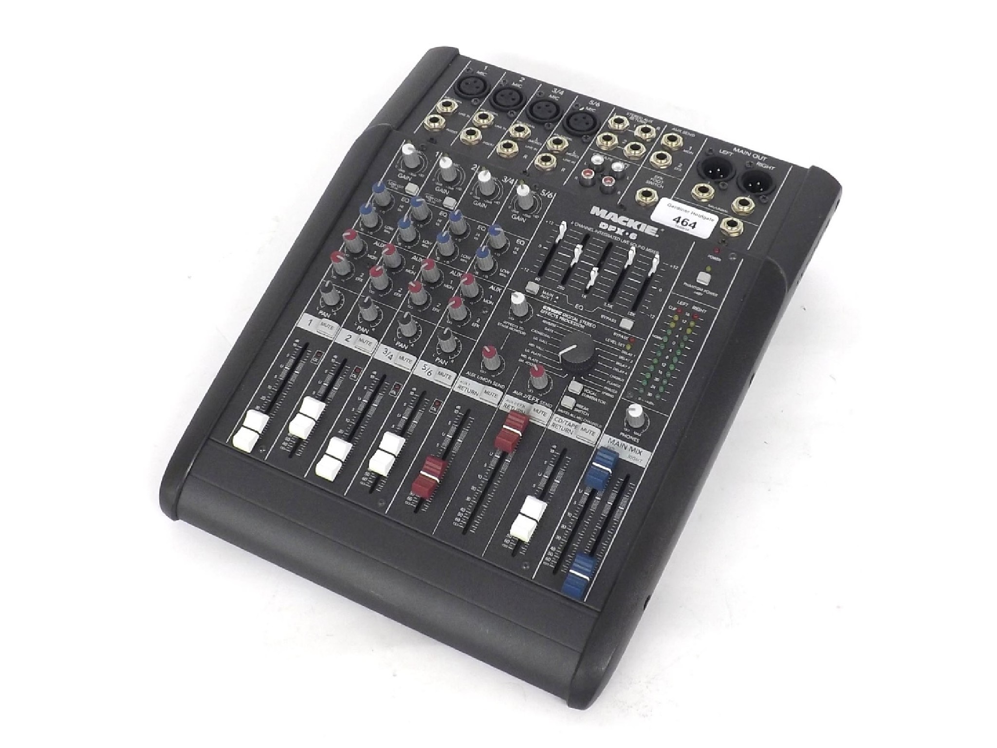 Appraisal: Mackie DFX- six channel integrated live sound mixer