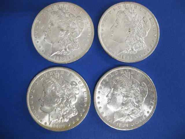 Appraisal: - - Morgan Silver Dollars uncirculated