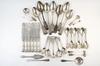 Appraisal: STERLING FLATWARE - Miscellaneous piece lot including coin silver spoons