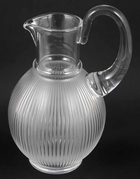 Appraisal: Lalique pitcher h Good condition Provenance Robert O Peterson Estate