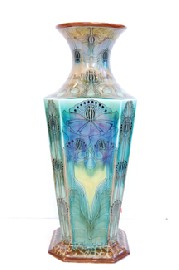 Appraisal: ART NOUVEAU VASE SIGNED ROZENBURG A F