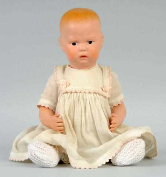 Appraisal: Schoenhut Wood Baby Doll Description Impressed Schoenhut mark on head