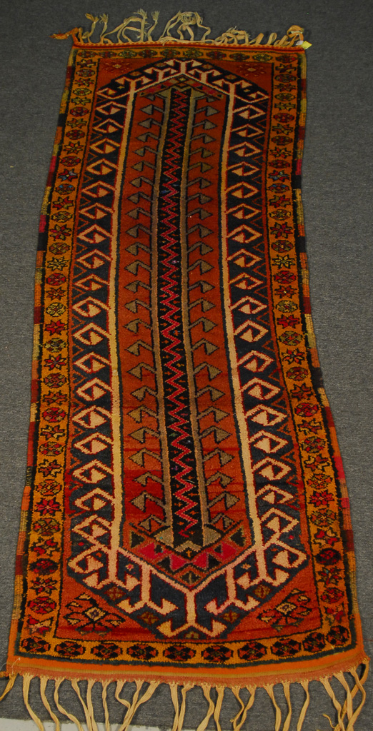 Appraisal: PERSIAN KURD RUG circa feet inches x feet inches Provenance