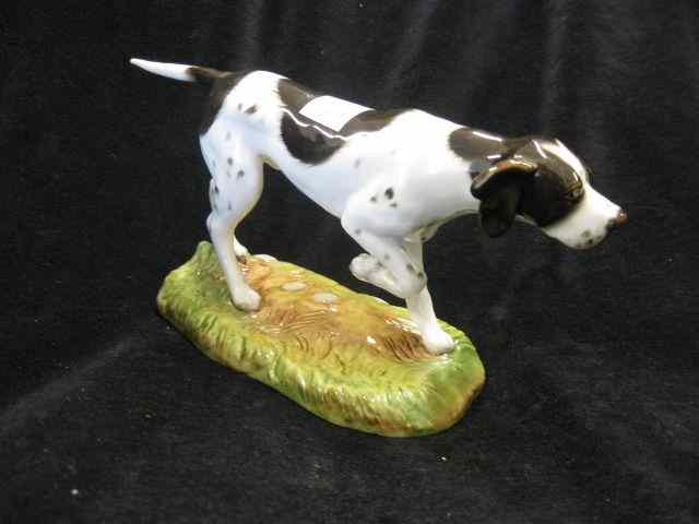 Appraisal: Royale Stratford Porcelain Dog Figurine Pointer ''tall ''long excellent