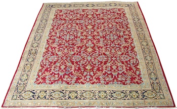 Appraisal: A Kerman Carpet A Kerman carpet approx '- x '-