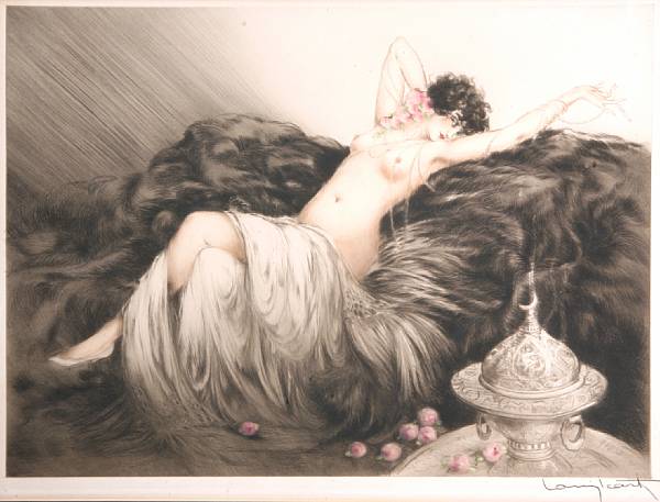 Appraisal: Louis Icart French - Smoke H C amp I Etching