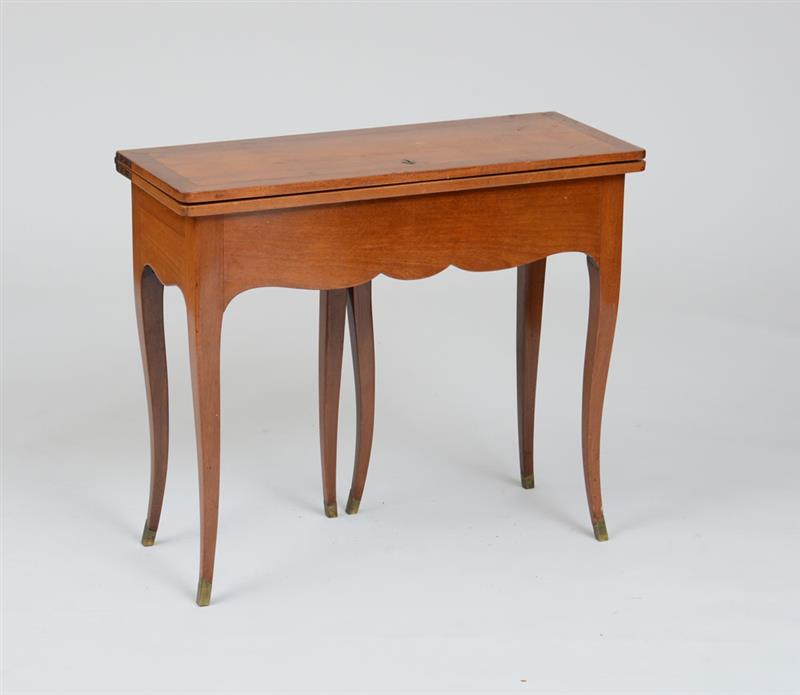 Appraisal: LOUIS XV MAHOGANY TABLE CRIRE x x in From a