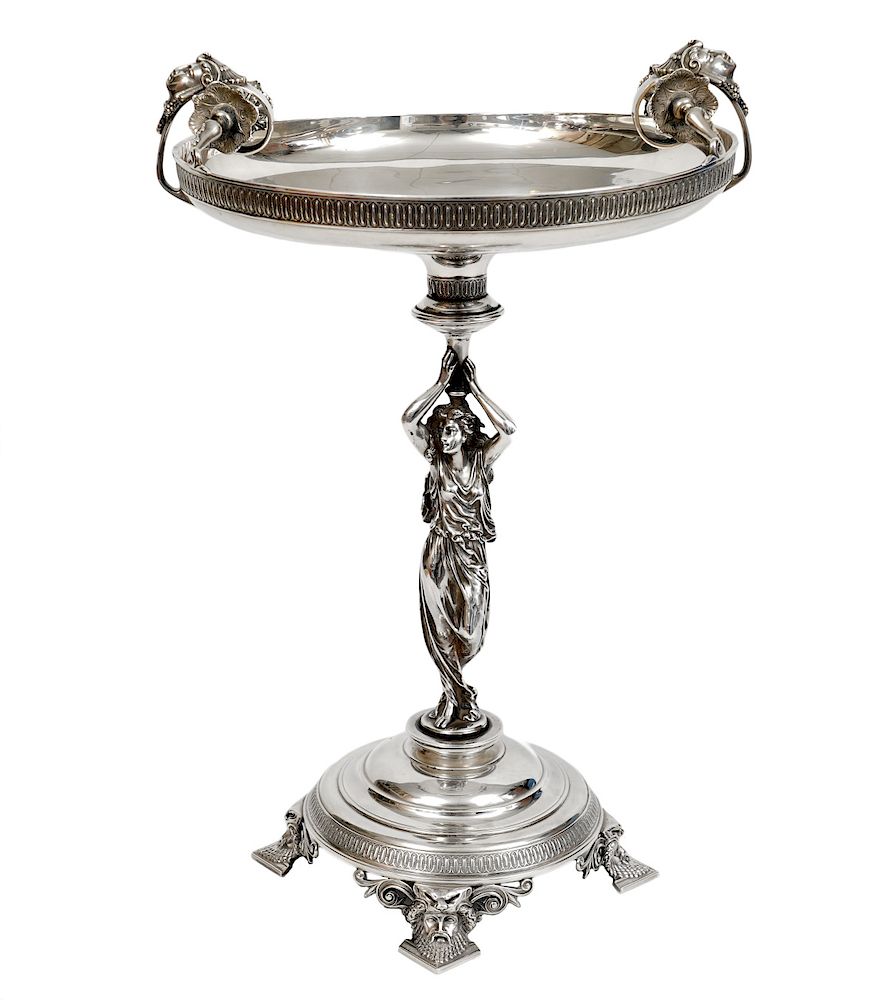 Appraisal: Tiffany Co Sterling Compote 's Tiffany Co sterling compote pattern