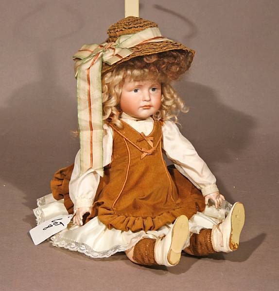 Appraisal: Kammer amp Reinhardt Bisque head doll An important German doll