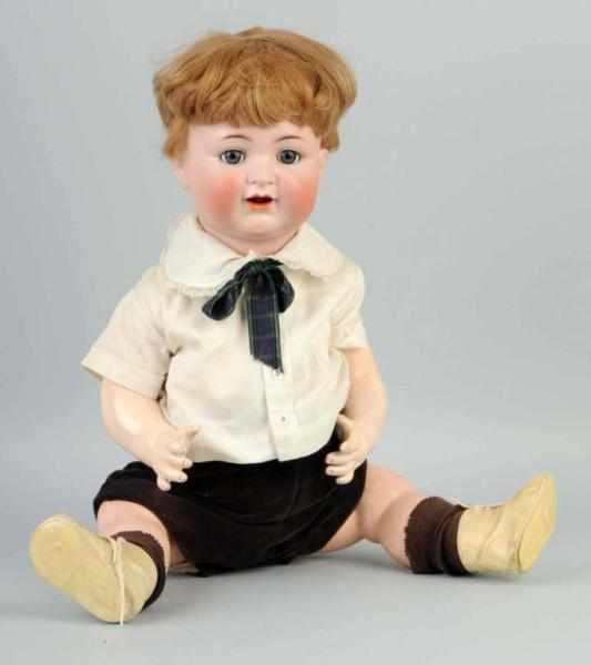 Appraisal: German Bisque Character Toddler Doll Description Kammer Reinhardt sleeping eyes