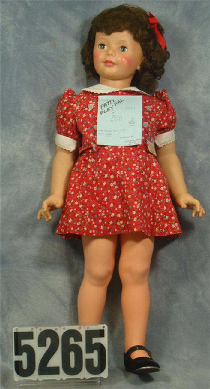 Appraisal: G- Ideal Patti Playpal doll Brunette small stain on the