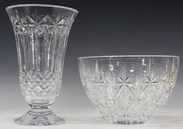 Appraisal: lot of Waterford cut crystal table items each bearing acid-etched