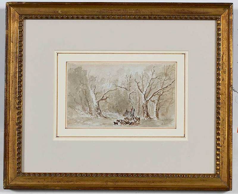 Appraisal: Samuel Henry G Alken II British - Huntsmen and Hounds