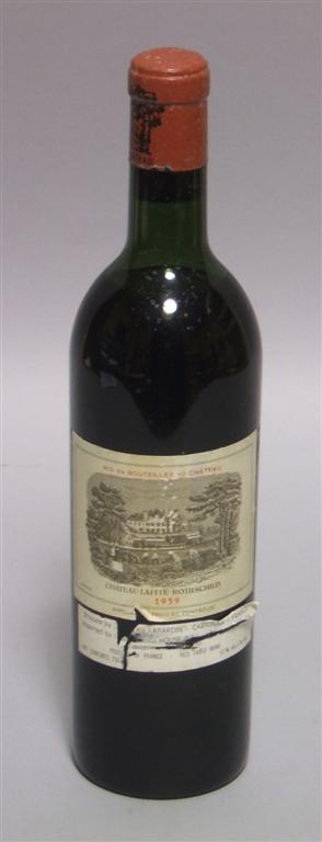 Appraisal: BOTTLE OF CHATEAU LAFITE-ROTHSCHILD Wine Advocate rating of Considered one