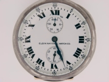 Appraisal: Elgin Father Time freesprung J deck watch c in heavy