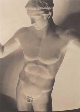 Appraisal: HORST HORST P - Classical Greek Statue Paris Platinum-palladium print