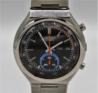 Appraisal: Vintage Seiko JAPAN CIRCA A vintage Seiko chronograph wrist watch