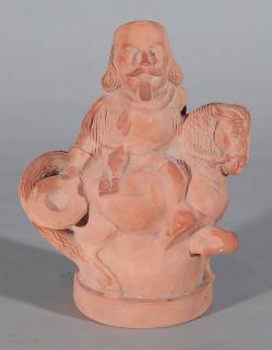 Appraisal: John Held terra cotta pitcher John Held American - -