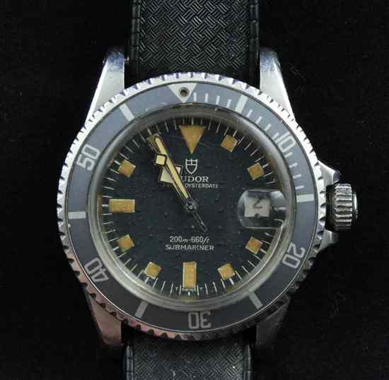 Appraisal: A gentleman's 's stainless steel Tudor Prince Oysterdate Submariner wrist