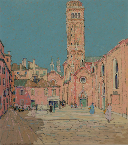 Appraisal: Eleanor Parke Custis American - The Campanile at Campo San