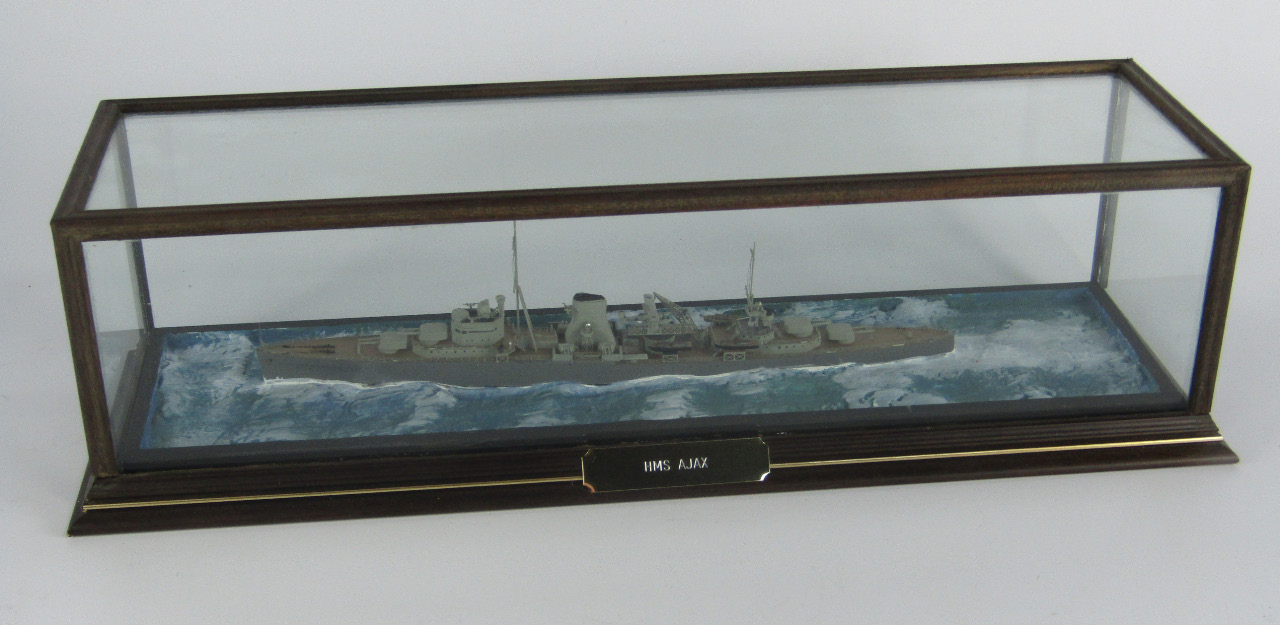 Appraisal: A scale model of the leander light cruiser HMS Ajax