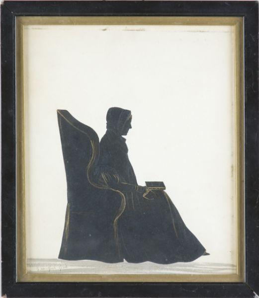 Appraisal: Samuel Metford Br Am - Silhouette th century cut and