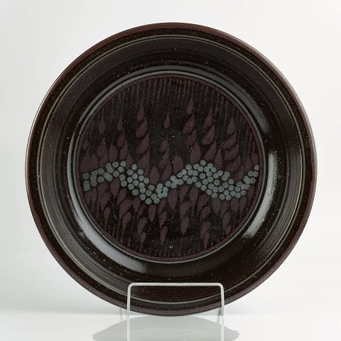 Appraisal: David Lloyd Jones British - Bowltenmoku patterned decorationimpressed potter's seal