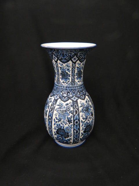 Appraisal: Ardalt Italian Pottery Vase Blue Delft excellent