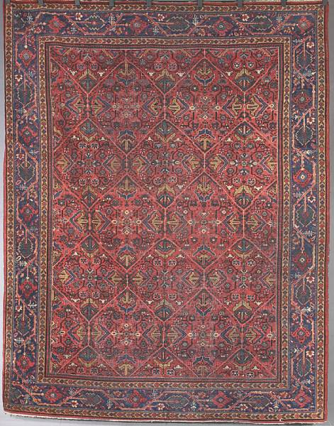 Appraisal: A Mahal carpet Central Persia circa Size approximately ft in