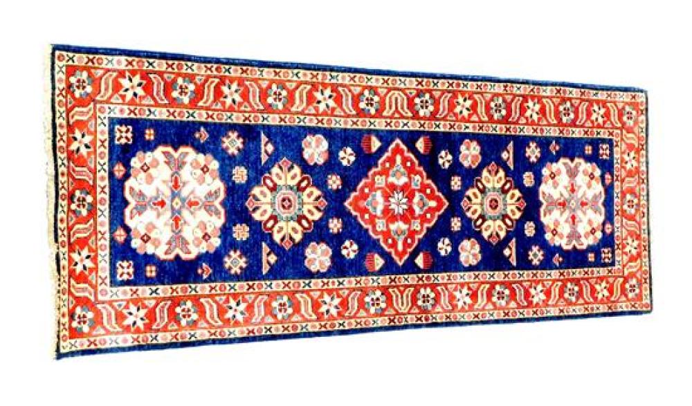 Appraisal: RUG Uzbek Sultanabad ' x ' hand-woven wool classic geometric