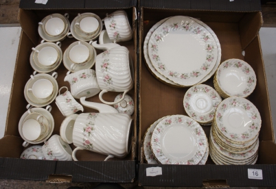 Appraisal: A collection of Minton Spring Bouquet dinner and tea ware