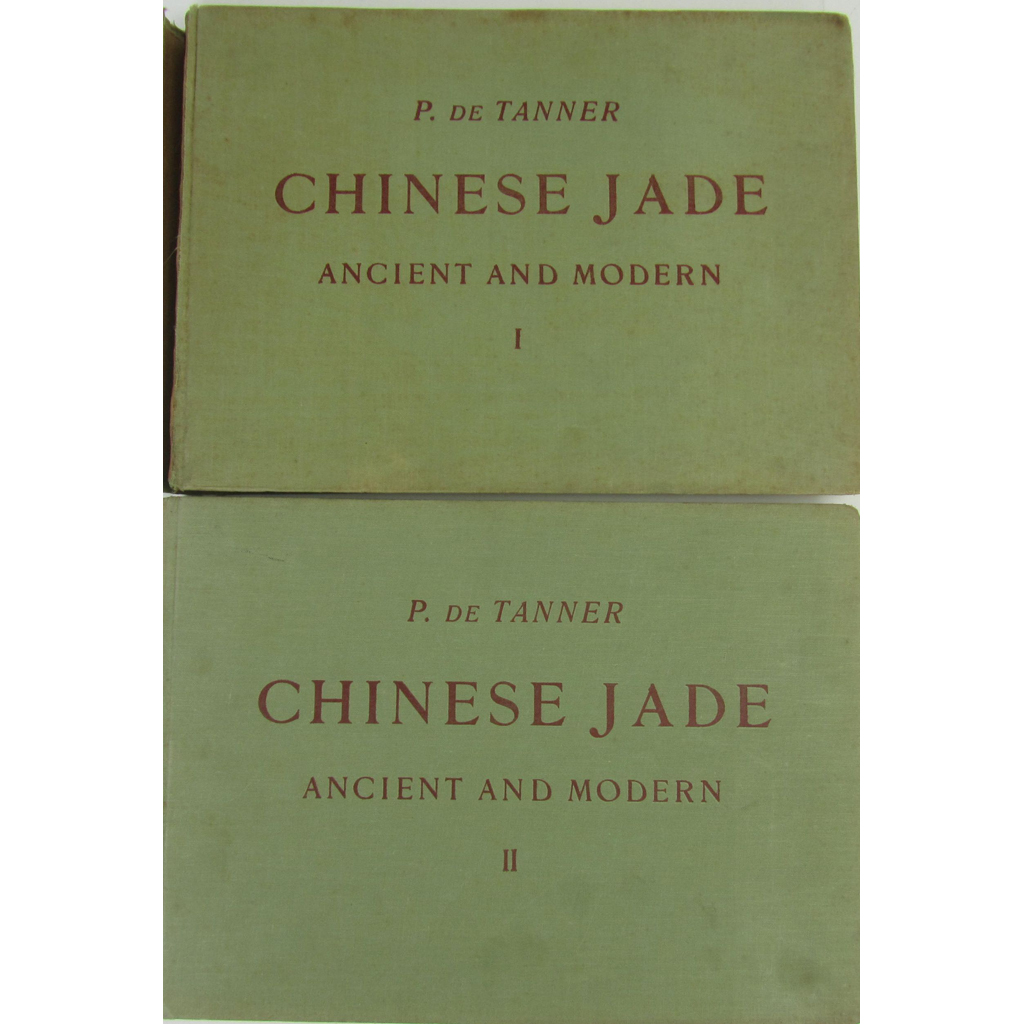 Appraisal: China - Tanner P de Chinese Jade Ancient and Modern