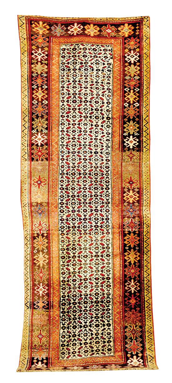 Appraisal: Antique Persian Bidjar runner circa ' x '