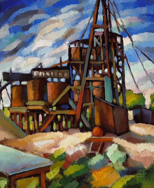 Appraisal: n a Otis William Oldfield American - Pratt Sand Works