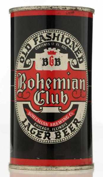 Appraisal: Bohemian Club Flat Top Beer Can - Clean with a