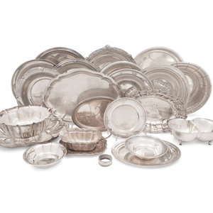 Appraisal: A Group of American Silver Hollowware Various Makers comprising assorted