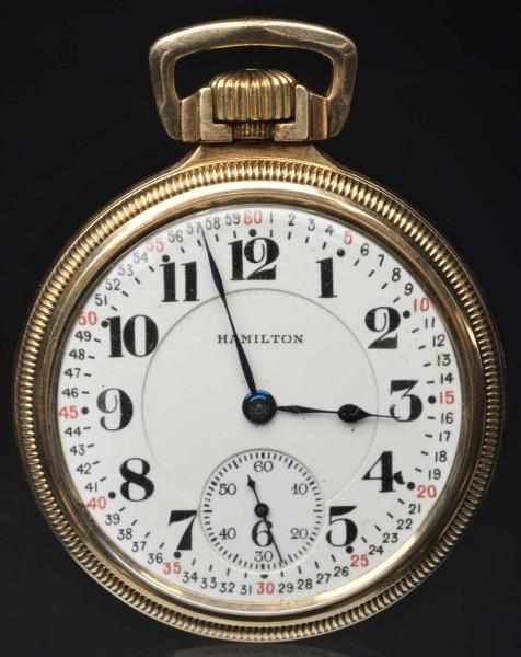 Appraisal: Gold-Filled Hamilton Watch Co Watch size jewel Model Minty Keystone