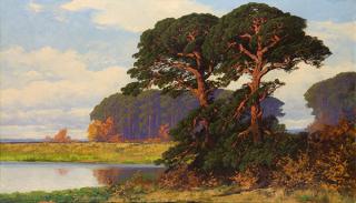 Appraisal: Painting Robert Wood Robert William Wood American - View of