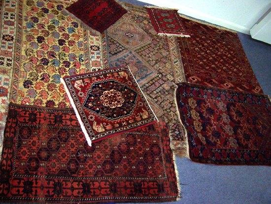 Appraisal: Three Eastern rugs various and sundry rugs