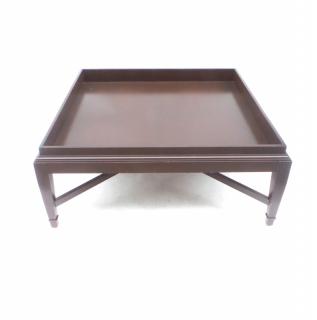 Appraisal: Large Coffee Table Large coffee table Sq x H Minor