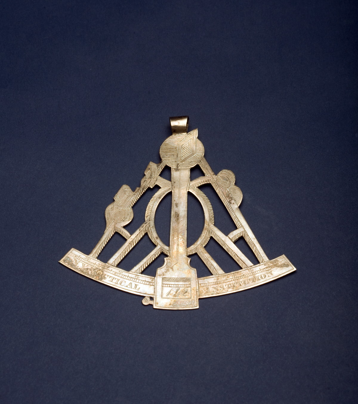 Appraisal: SILVER NAVIGATIONAL PRIZE OF THE NEW YORK NAUTICAL INSTITUTION The