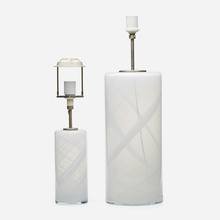 Appraisal: Torben J rgensen MISTY TABLE LAMPS SET OF TWO HolmegaardDenmark